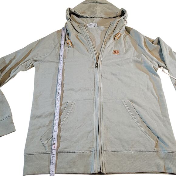 Tentree Men's Sea Grass Green Full Zip Hoodie Sustainable Medium NWT - Picture 7 of 14